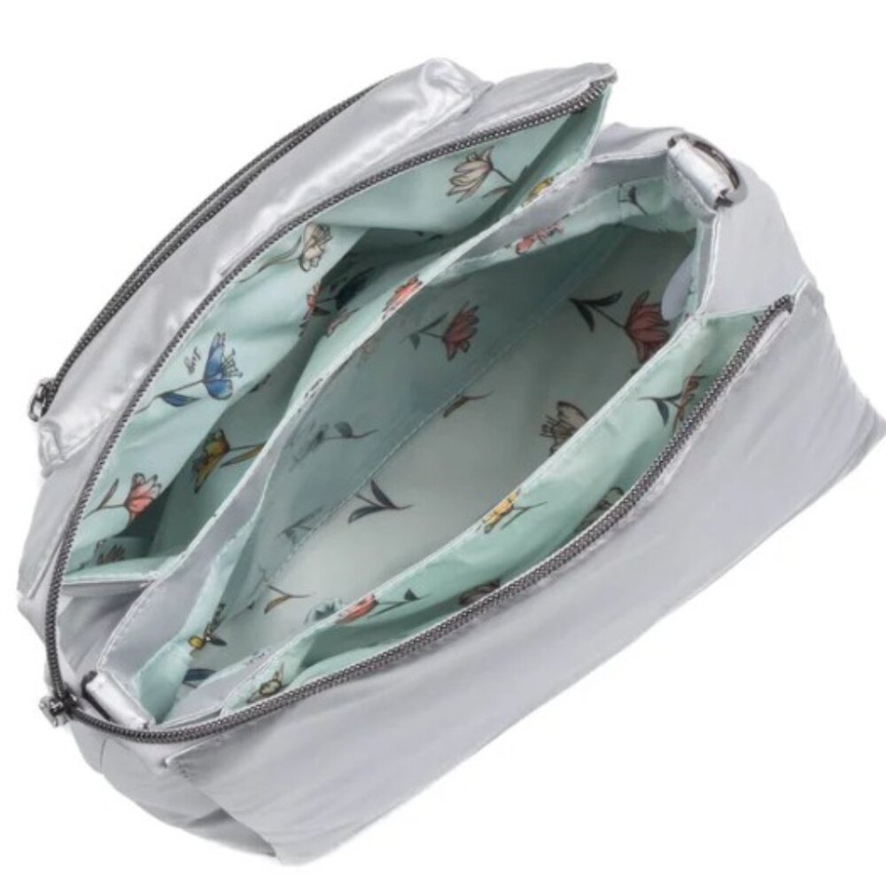 LUG Wander Crossbody Bag - Metallic Silver - Picture 3 of 5